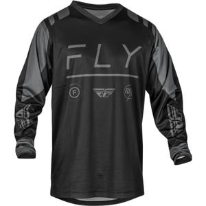 Maglia da motocross FLY Racing F-16 2024 nero-grigio