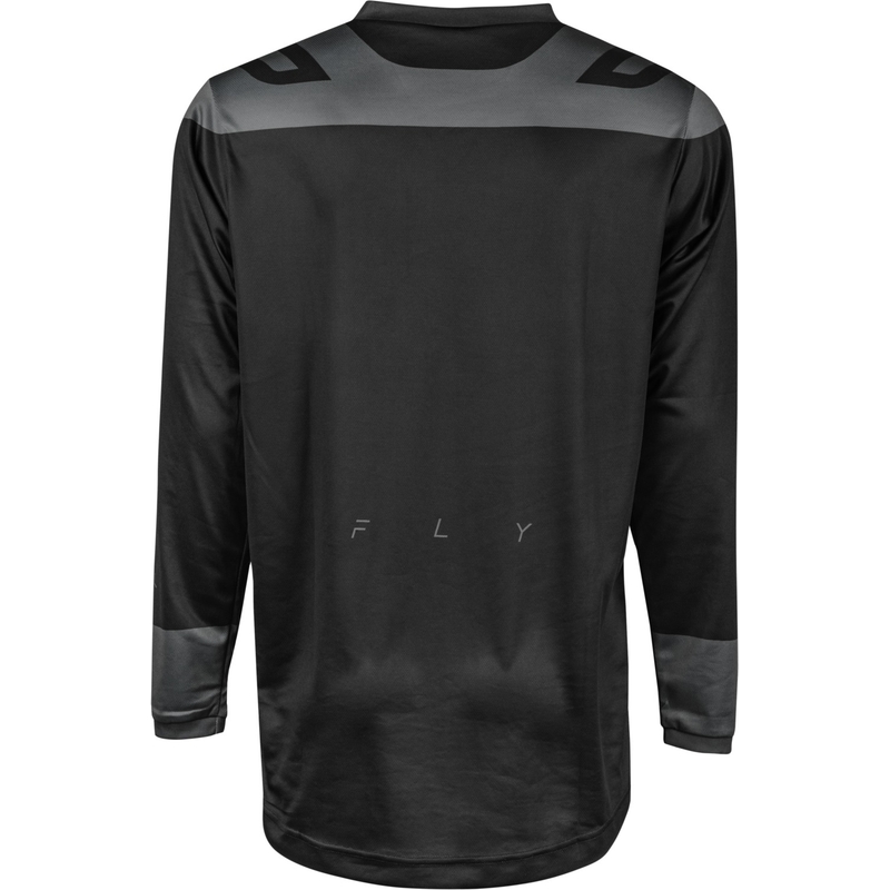 Maglia da motocross FLY Racing F-16 2024 nero-grigio