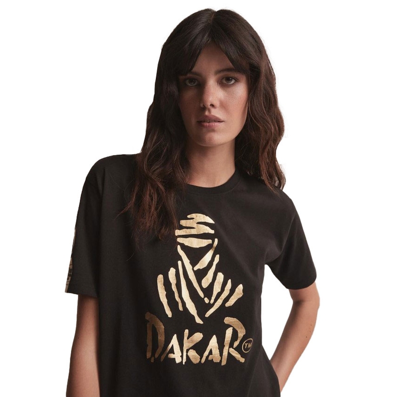 T-shirt donna DAKAR DKR VIP 38 nero