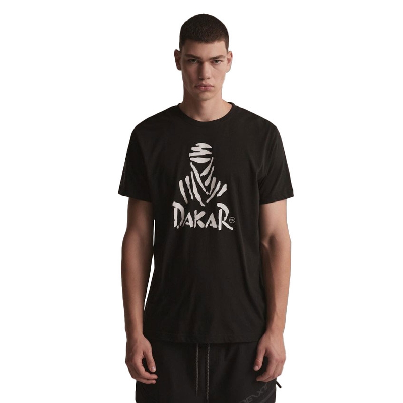 Maglietta DAKAR DKR Logo 123 nero