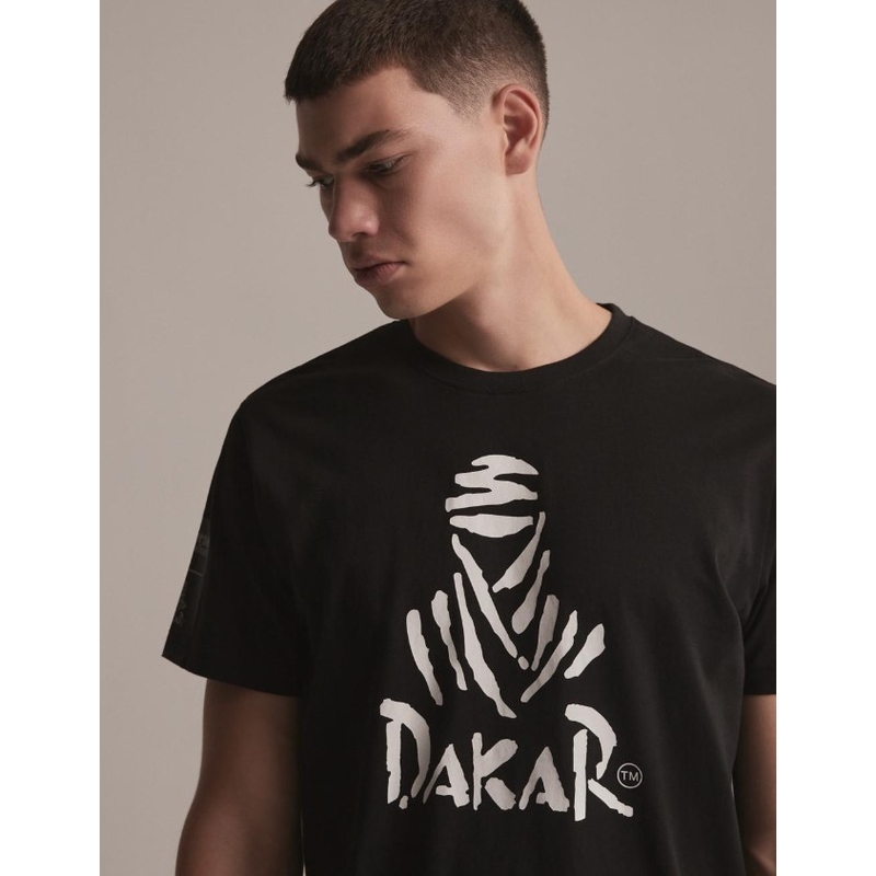 Maglietta DAKAR DKR Logo 123 nero