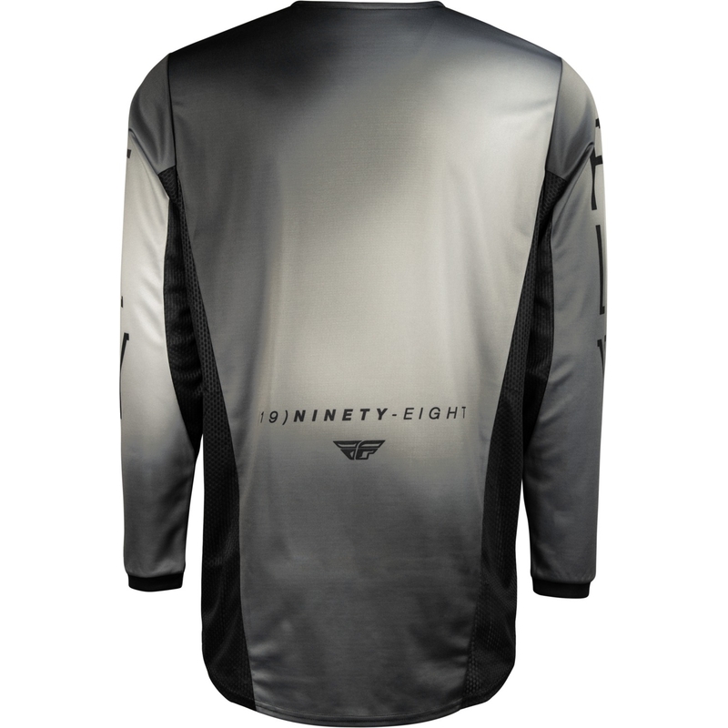 Maglia da motocross da bambino FLY Racing Prodigy nero-grigio