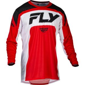 Maglia da motocross FLY Racing Lite 2024 rosso-bianco-nero Saldi