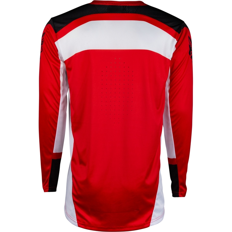 Maglia da motocross FLY Racing Lite 2024 rosso-bianco-nero Saldi