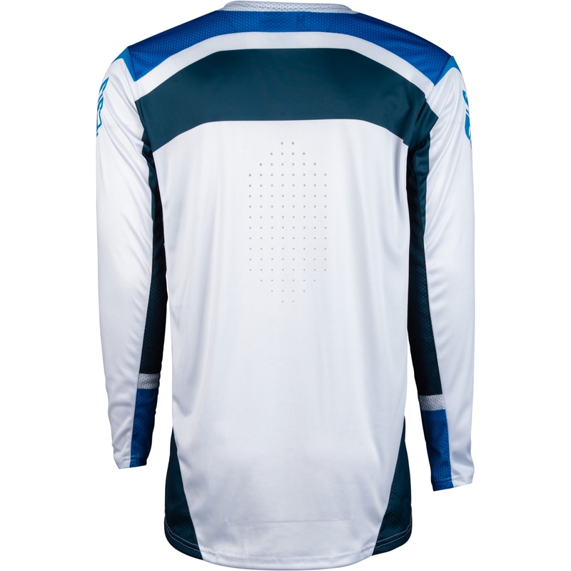 Maglia da motocross FLY Racing Lite rossa-bianca-blu in saldo Saldi