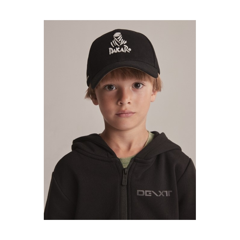 Dětská kšiltovka DAKAR DKR Kid A4 4 černá