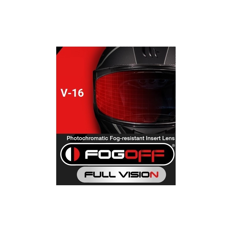 Pellicola antiappannamento FOGOFF per plexi MT-V-16