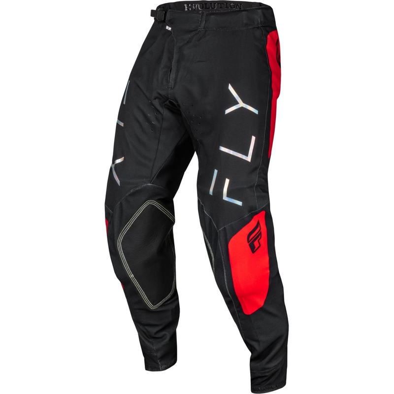 Pantaloni da motocross FLY Racing Evolution DST neri-rossi in saldo Saldi