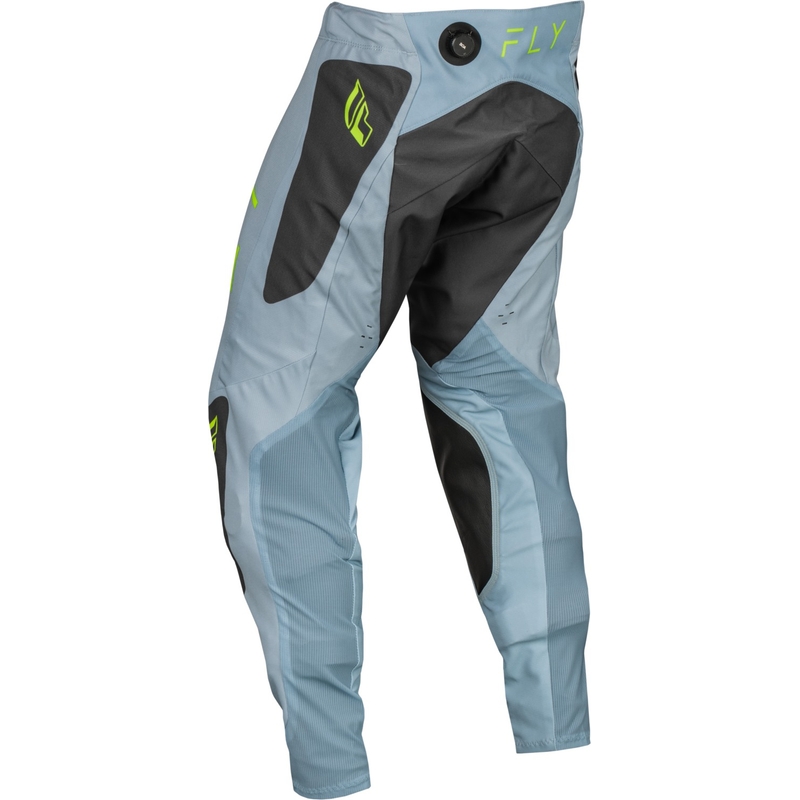 Pantaloni da motocross FLY Racing Evolution DST 2024 grigio-nero-verde fluo Saldi