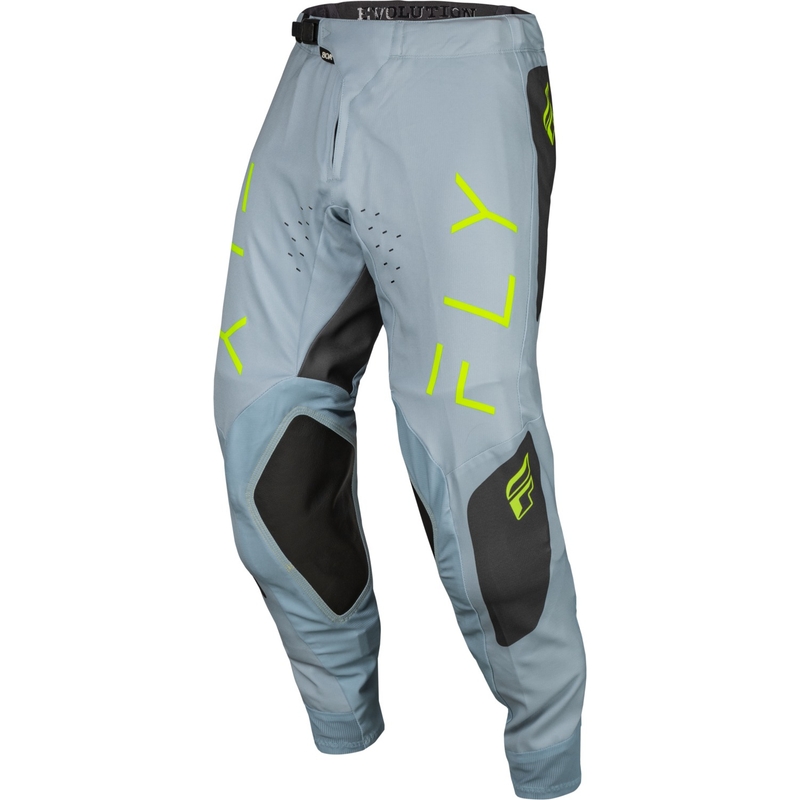 Pantaloni da motocross FLY Racing Evolution DST 2024 grigio-nero-verde fluo Saldi