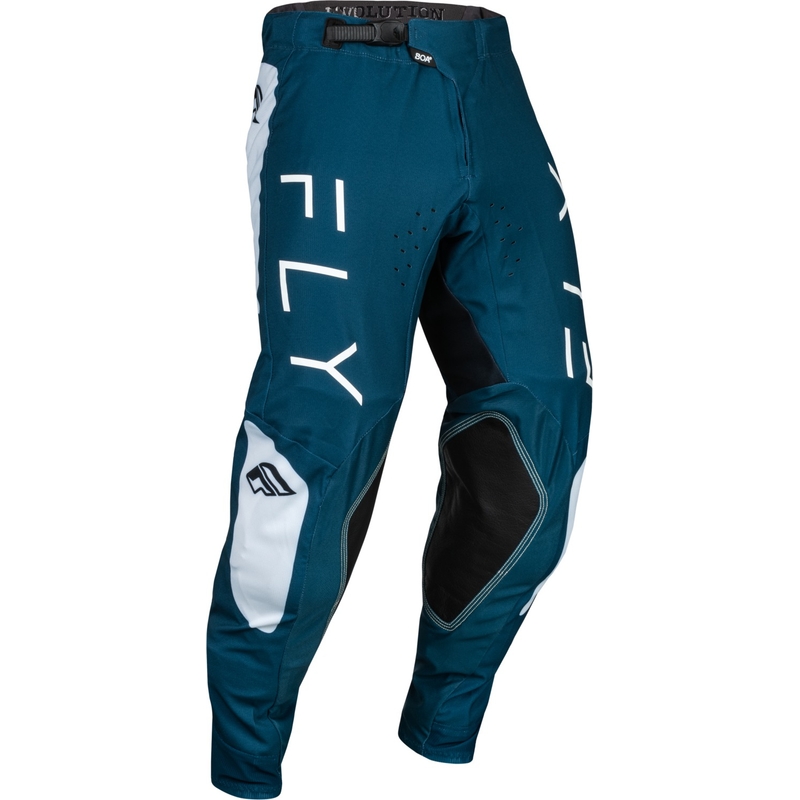 Pantaloni da motocross FLY Racing Evolution DST blu-bianchi