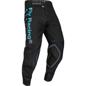 Pantaloni da motocross FLY Racing Evolution DST 2024 nero e blu