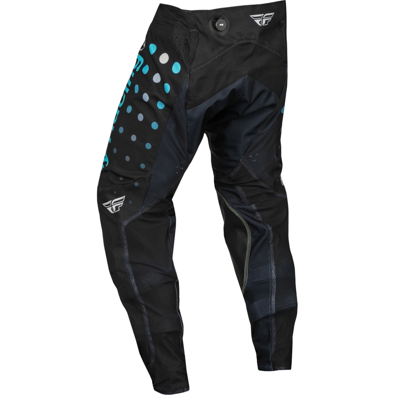 Pantaloni da motocross FLY Racing Evolution DST neri-blu