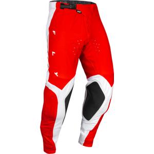 Pantaloni da motocross FLY Racing Evolution DST 2024 rosso e bianco Saldi