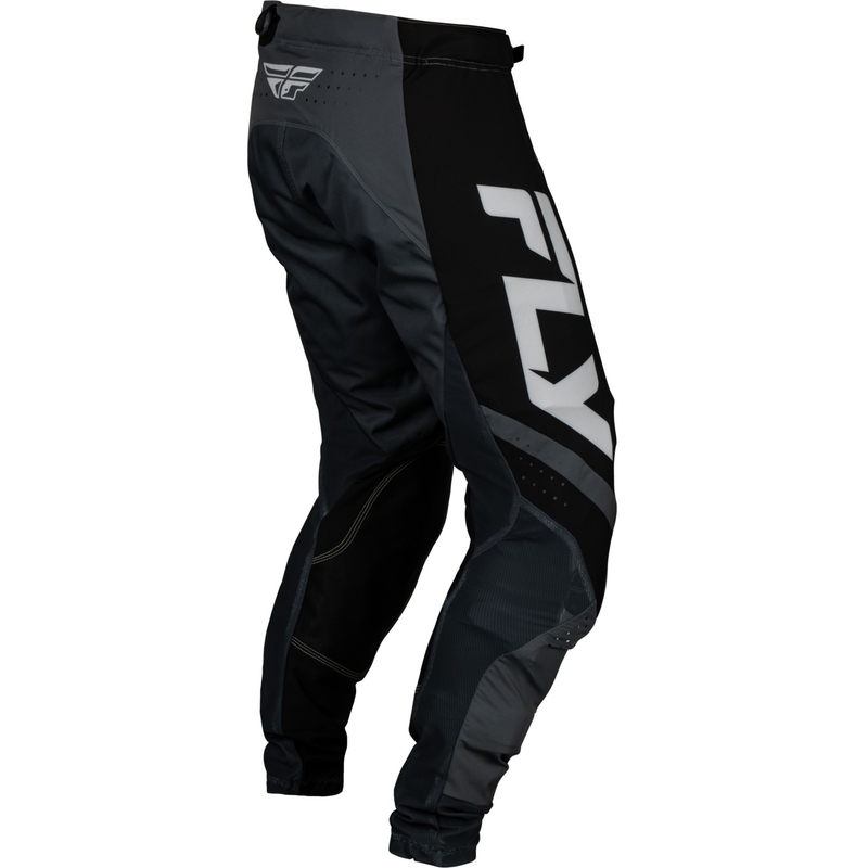 Pantaloni da motocross FLY Racing Lite grigio scuro-nero in saldo Saldi