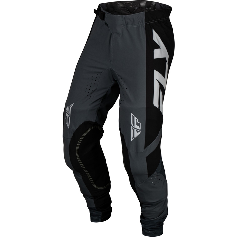 Pantaloni da motocross FLY Racing Lite grigio scuro-nero in saldo Saldi