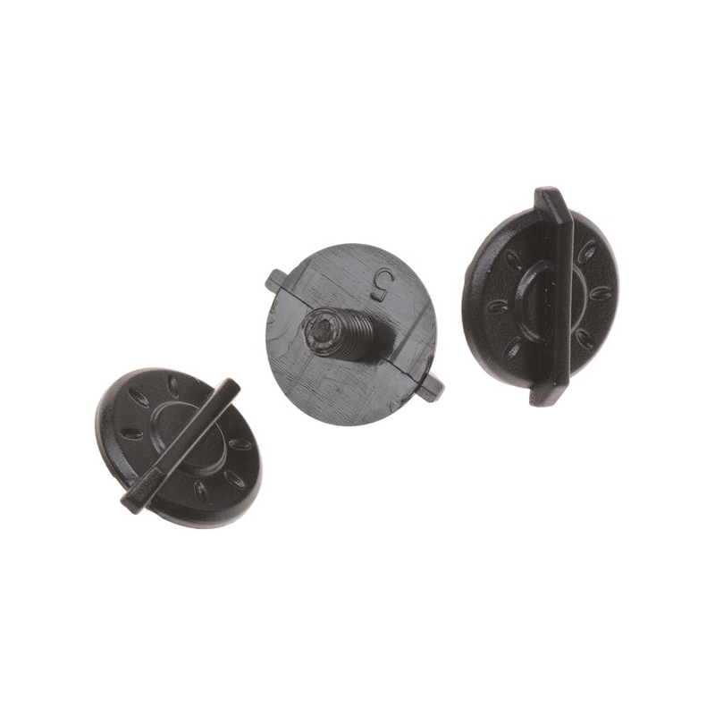 Set di bulloni per visiera del casco Cassida Cross Cup nero