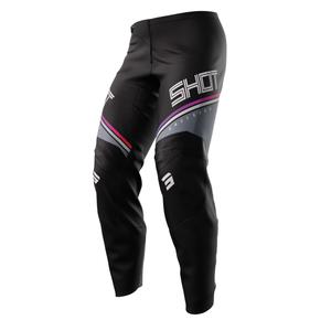 Pantaloni da motocross per bambini Shot Indy Black Saldi