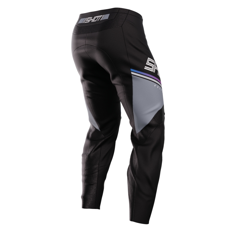 Pantaloni da motocross per bambini Shot Indy Black Saldi