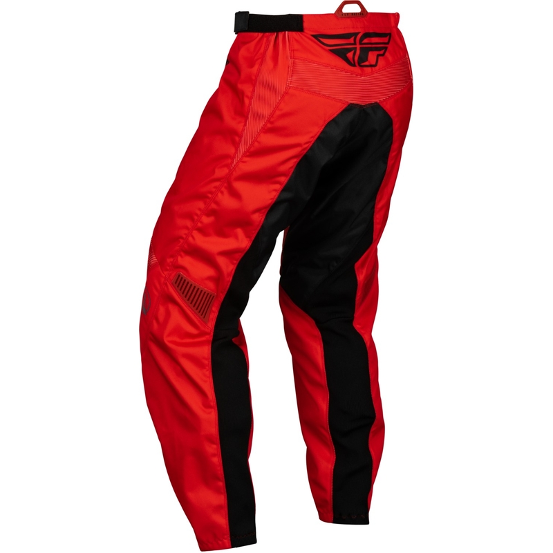 Pantaloni da motocross per bambini FLY Racing F-16 Rosso-Nero-Grigio