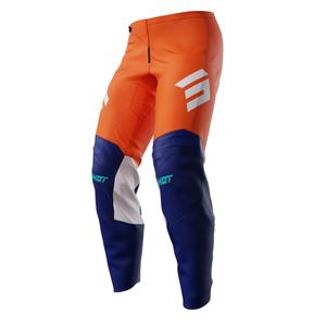 Pantaloni da motocross per bambini Shot Iron arancione Saldi