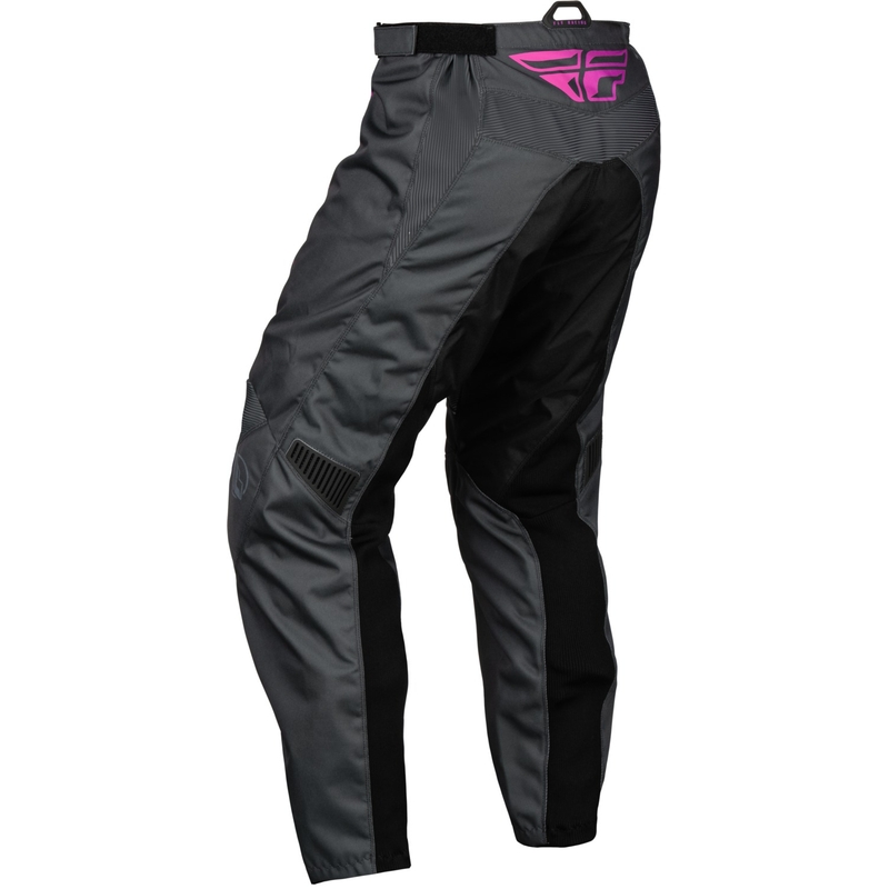 Pantaloni da motocross per bambini FLY Racing F-16 grigio-nero-rosa in offerta Saldi