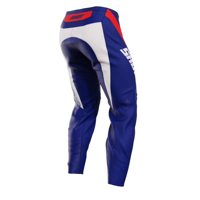 Pantaloni da motocross per bambini Shot Matrix blu Saldi