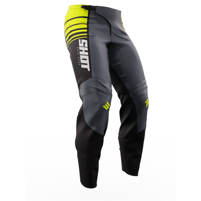 Pantaloni da motocross per bambini Shot Peak giallo fluo Saldi
