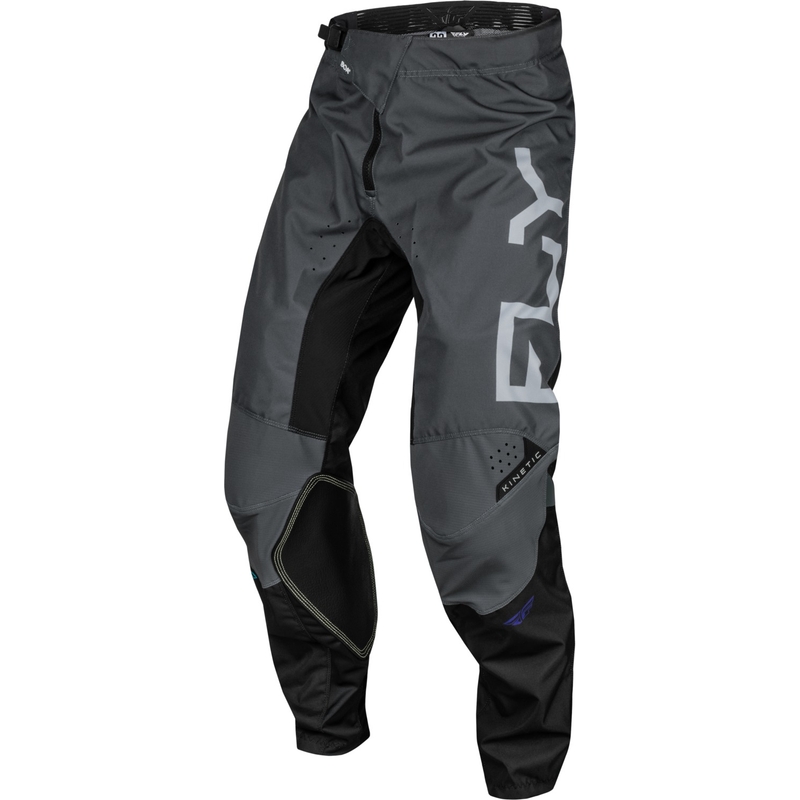 Pantaloni da motocross FLY Racing Kinetic Reload 2024 grigio-nero-blu Saldi