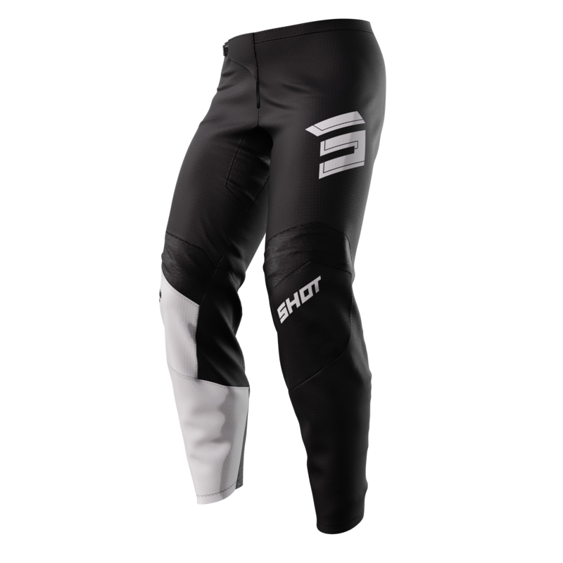 Pantaloni da motocross Shot Draw Squad Nero Saldi