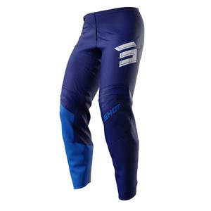 Pantaloni da motocross Shot Draw Squad Blu Saldi