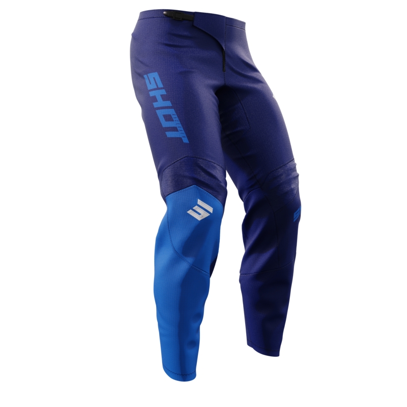 Pantaloni da motocross Shot Draw Squad Blu Saldi