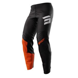 Pantaloni da motocross Shot Draw Squad arancione Saldi