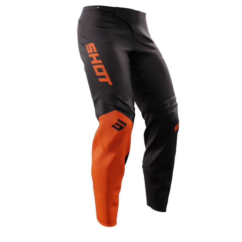 Pantaloni da motocross Shot Draw Squad arancione Saldi