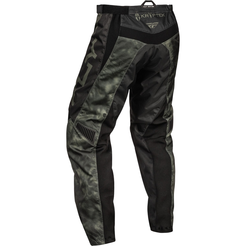Pantaloni da motocross FLY Racing F-16 Kryptek 2024 grigio-nero