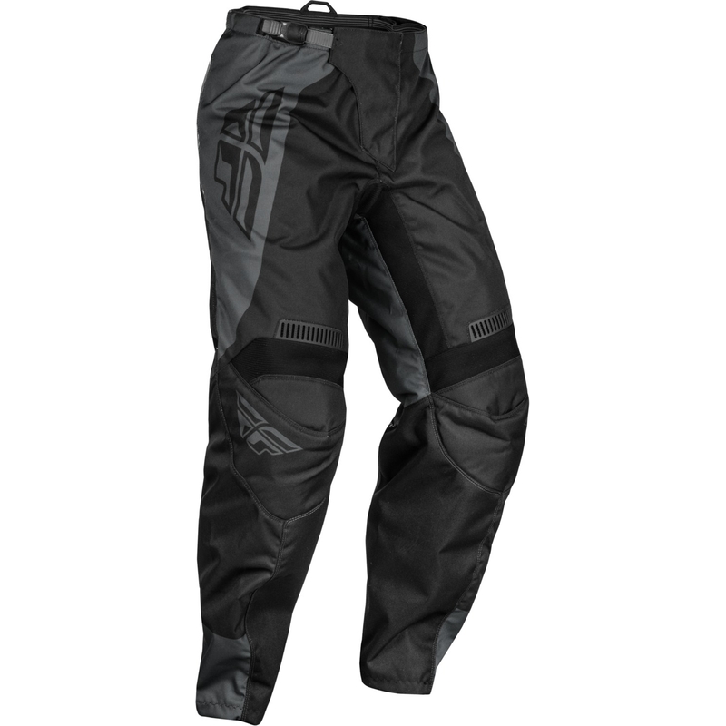 Pantaloni da motocross FLY Racing F-16 2024 nero-grigio
