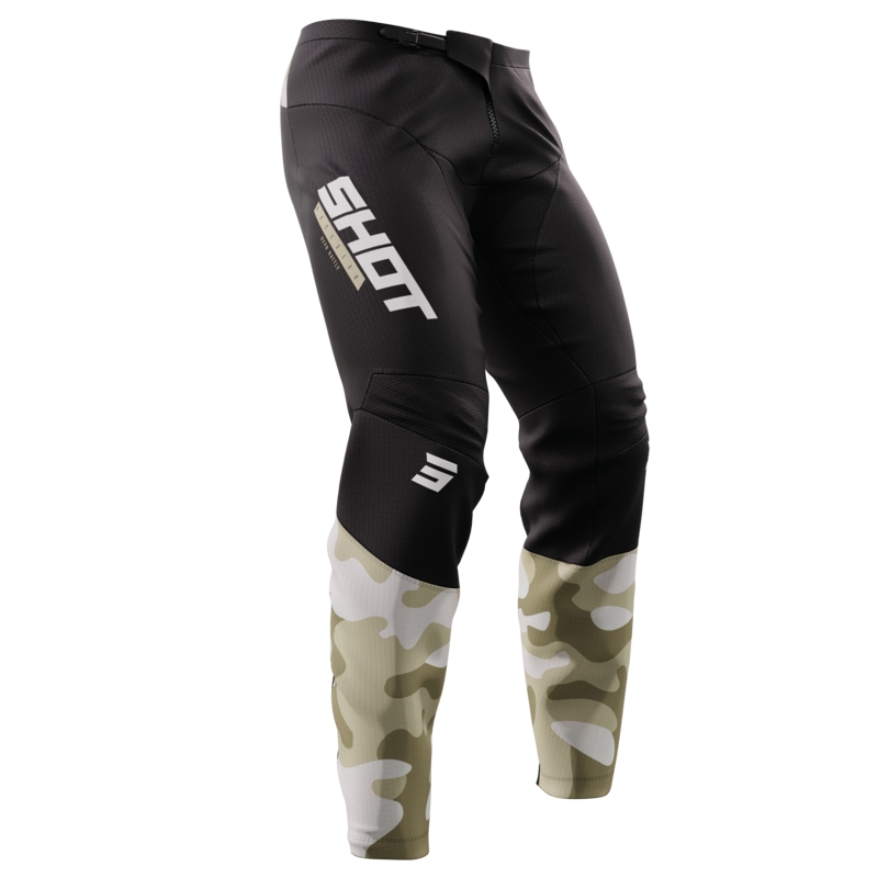 Shot Devo Battle Motocross Pants Nero e Sabbia Saldi