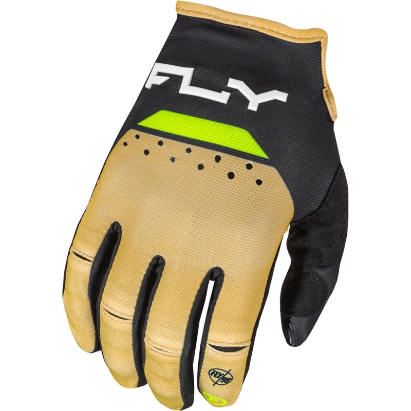 Guanti da motocross FLY Racing Kinetic Reload 2024 giallo-nero-giallo fluo