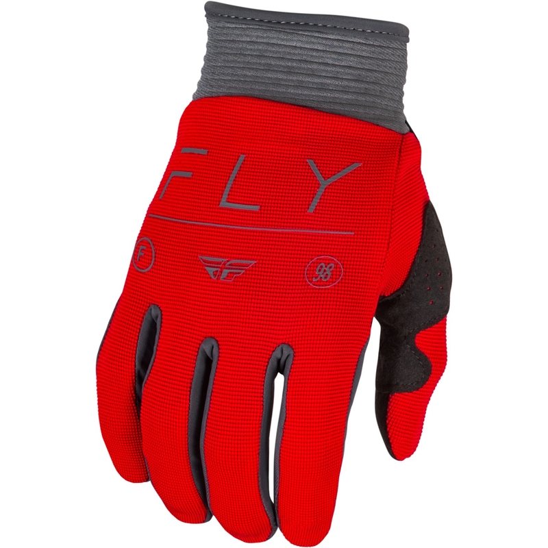 Guanti da motocross FLY Racing F-16 2024 rosso-nero-bianco