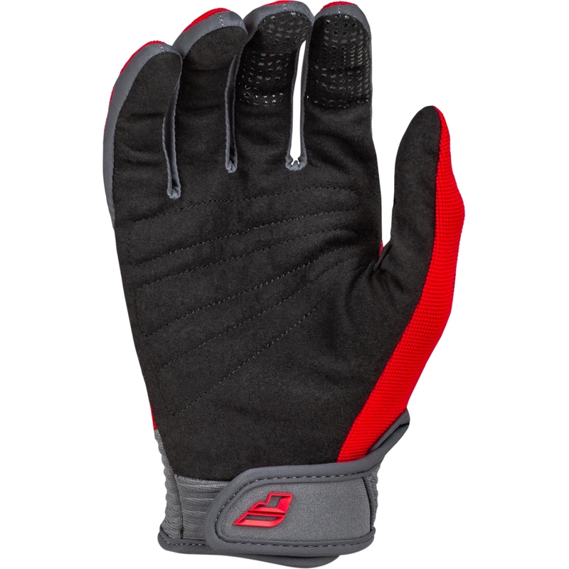 Guanti da motocross FLY Racing F-16 2024 rosso-nero-bianco