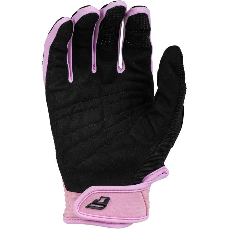 Guanti da motocross da donna FLY Racing F-16 2024 nero e rosa