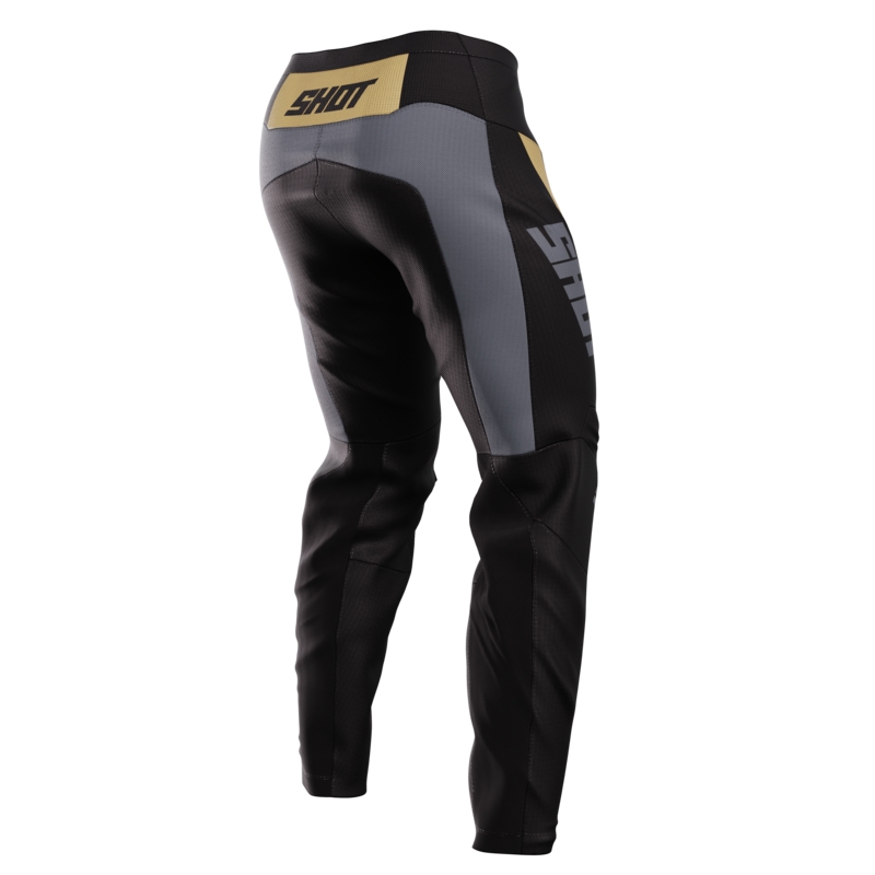 Pantaloni da motocross Shot Devo Matrix oro Saldi