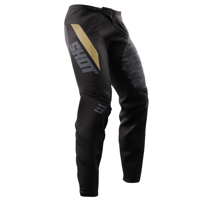 Pantaloni da motocross Shot Devo Matrix oro Saldi