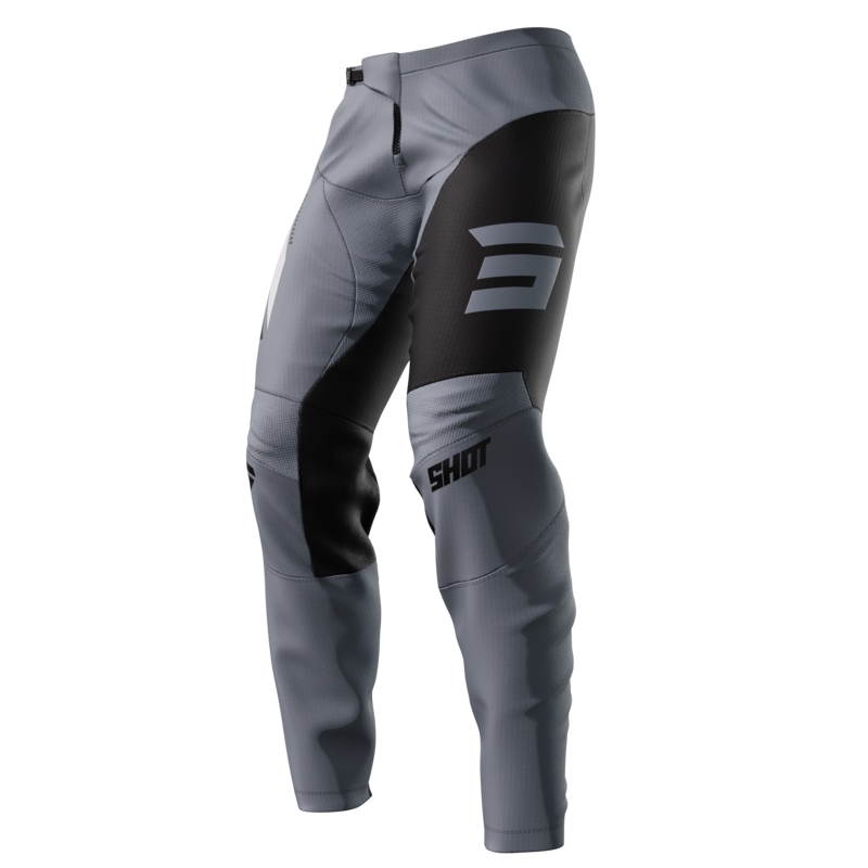 Pantaloni da motocross Shot Devo Star Grey Saldi