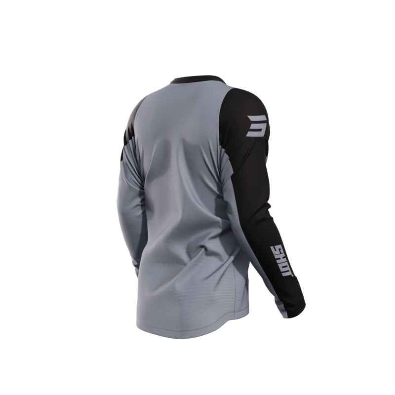 Maglia da motocross Shot Devo Star grigio Saldi