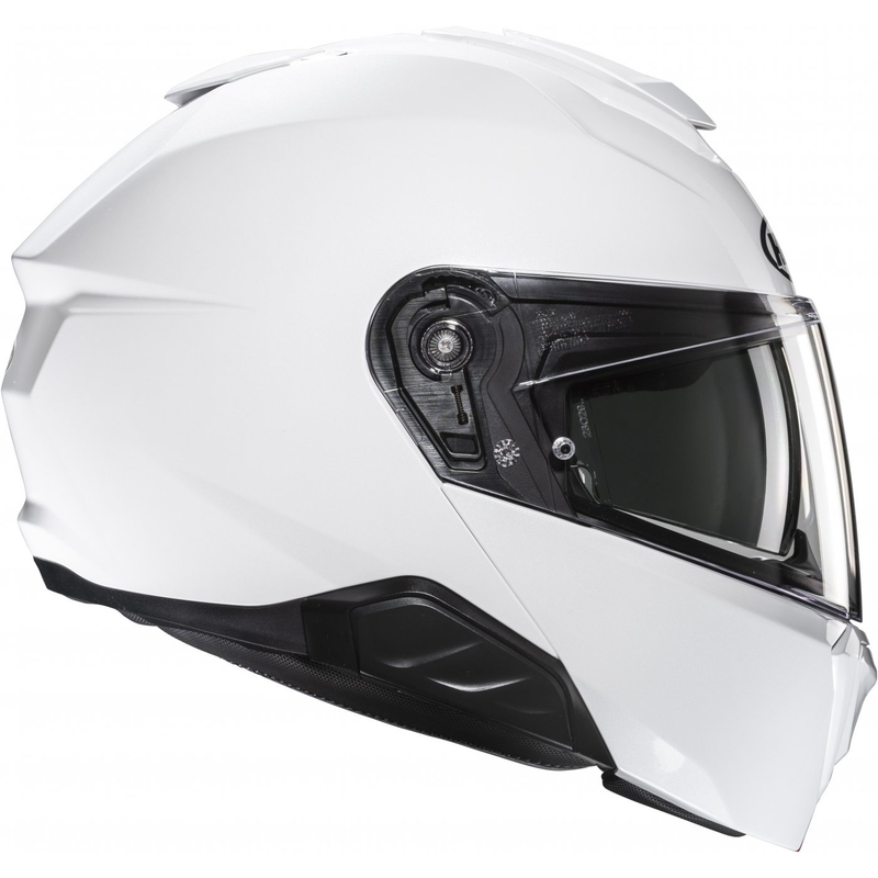 Casco moto apribile HJC i91 Solid bianco perla