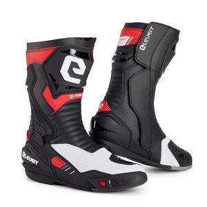 Stivali da moto Eleveit S Miura EVO AIR bianchi e neri