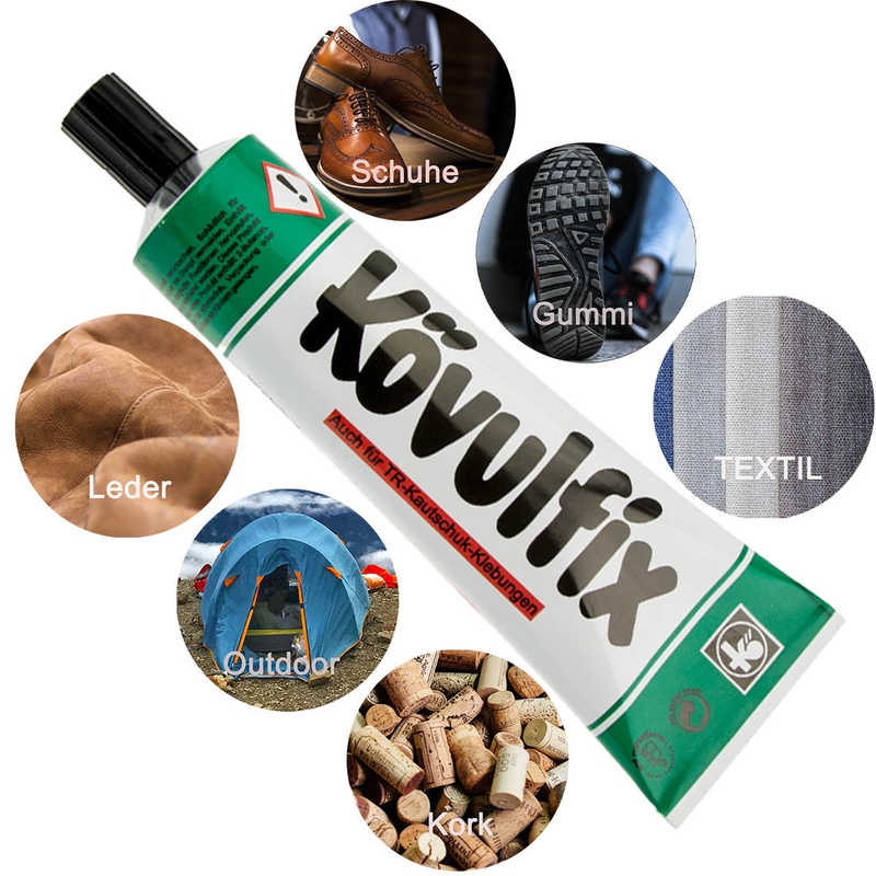 KÖVULFIX adesivo per cuoio e gomma 90 g