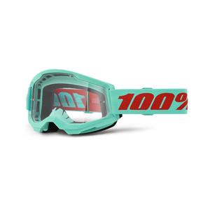 Occhiali da motocross 100% STRATA 2 New Maupiti (plexi trasparente)
