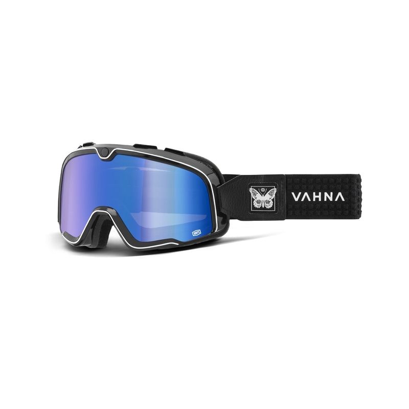 Occhiali da motocross 100% BARSTOW Vahna nero (plexi blu)